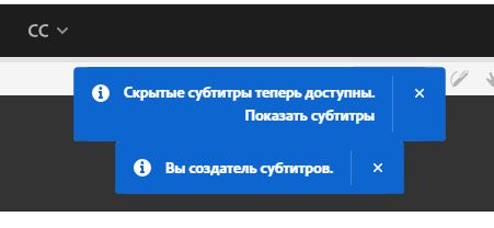 Создатель субтитров из числа участников