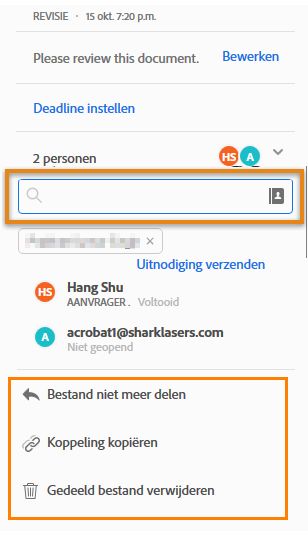 Opties voor aanvragers