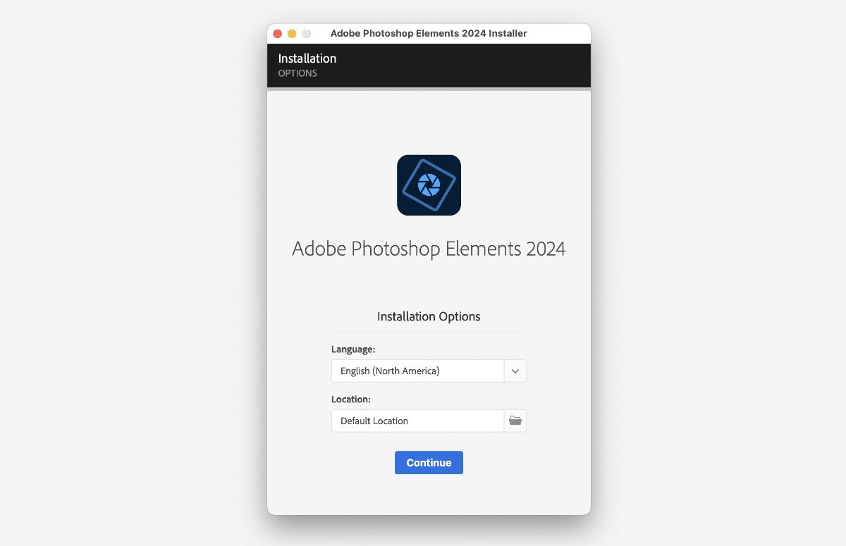 Photoshop Elements のダウンロードとインストール