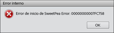 Error interno