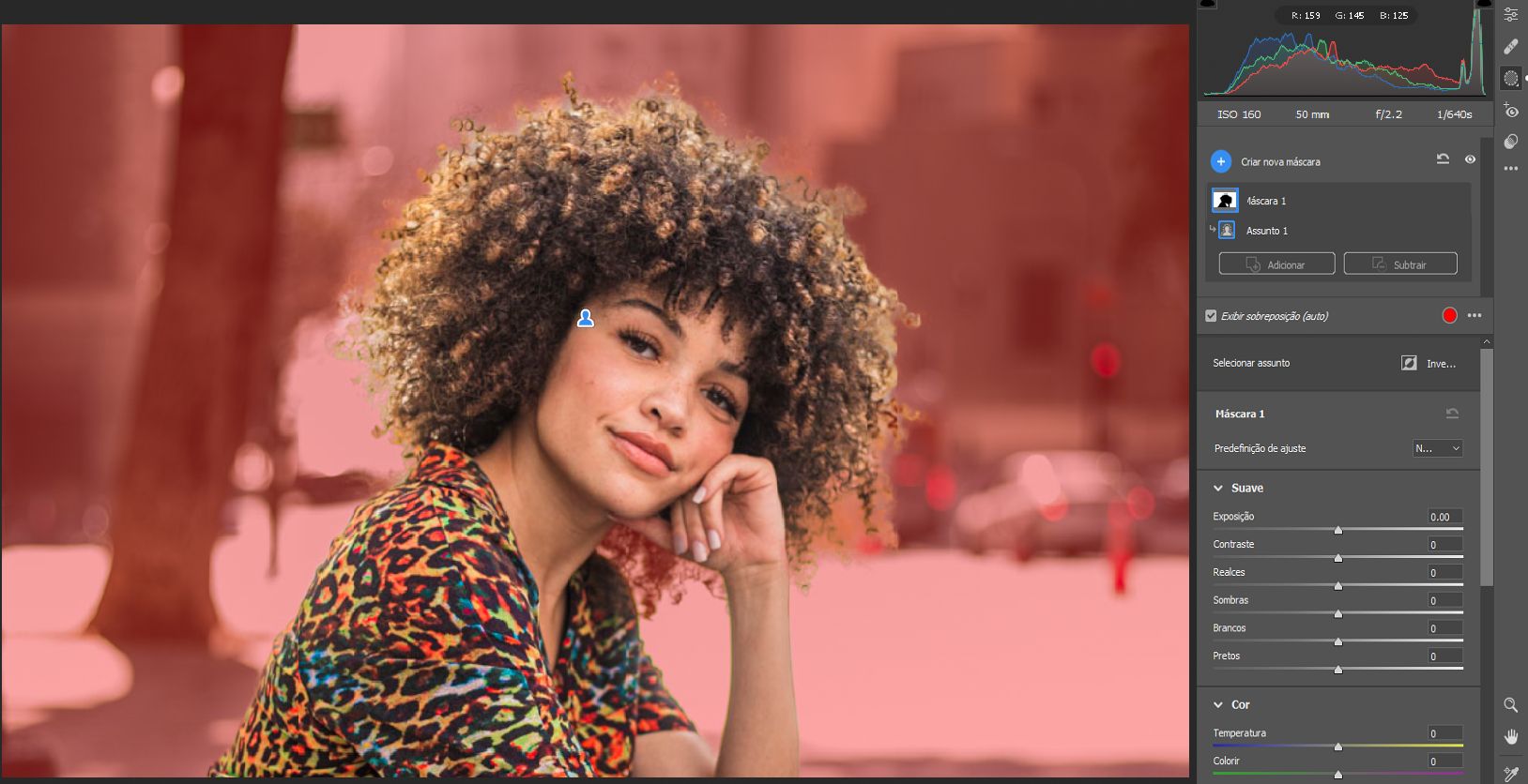 Inverter a seleção do assunto