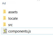 mycomponents klasörü içindeki dizin yapısı 