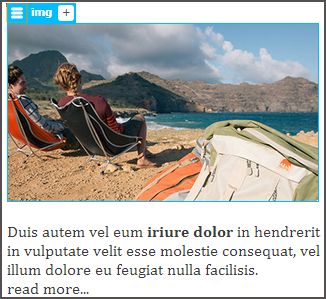 Das Bild erhält zuerst den Fokus