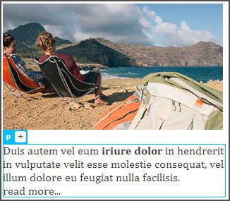 Hier ist die Textpassage ausgewählt