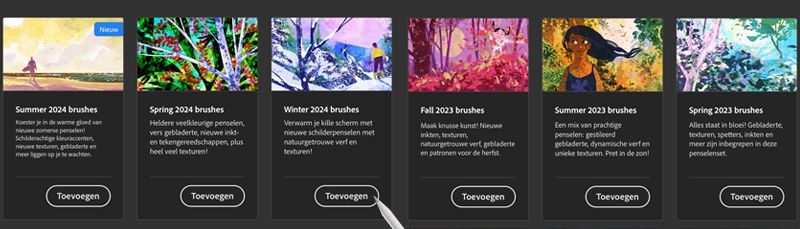Penselen vanKyle T. Webster voor Creative Cloud-leden