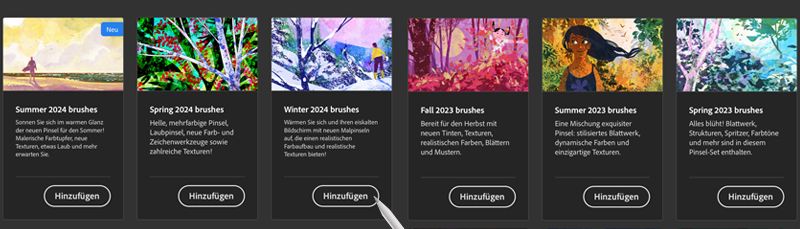 Pinsel von Kyle T. Webster für Creative Cloud-Mitglieder