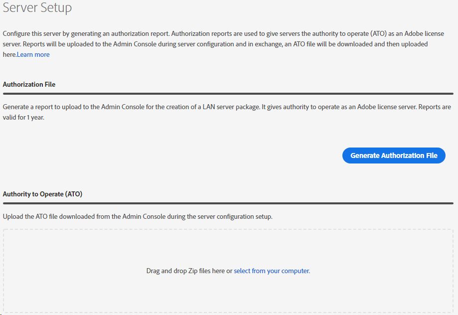 Scheda Configurazione server LAN