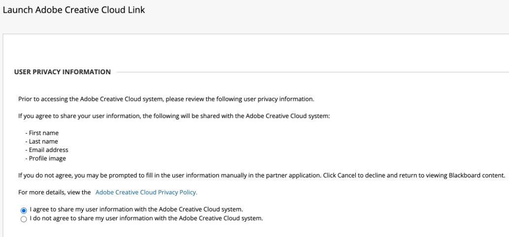 Adobe Creative Cloud の起動