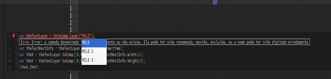 Sugestões automáticas de nome de camada