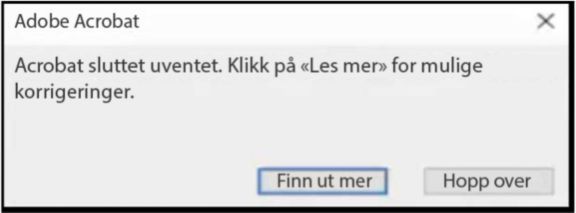 Velg Finn ut mer for trinn som feilsøker krasjproblemet