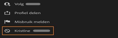 Blokkeer een fotograaf in Lightroom