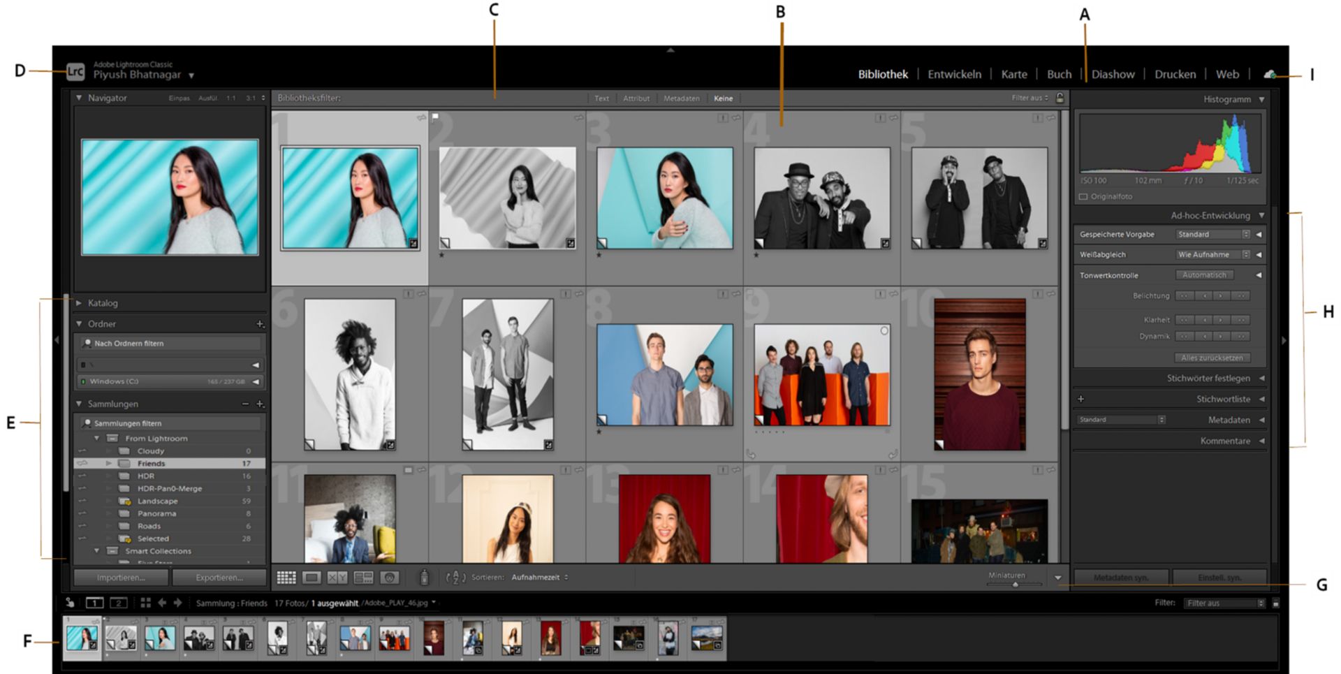 Lightroom Classic ライブラリモジュール