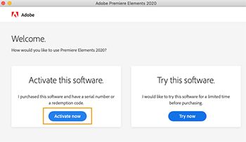 Aktywacja produktów z serii Elements 2020 w systemie macOS