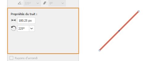 Propriétés des formes dynamiques | Ligne