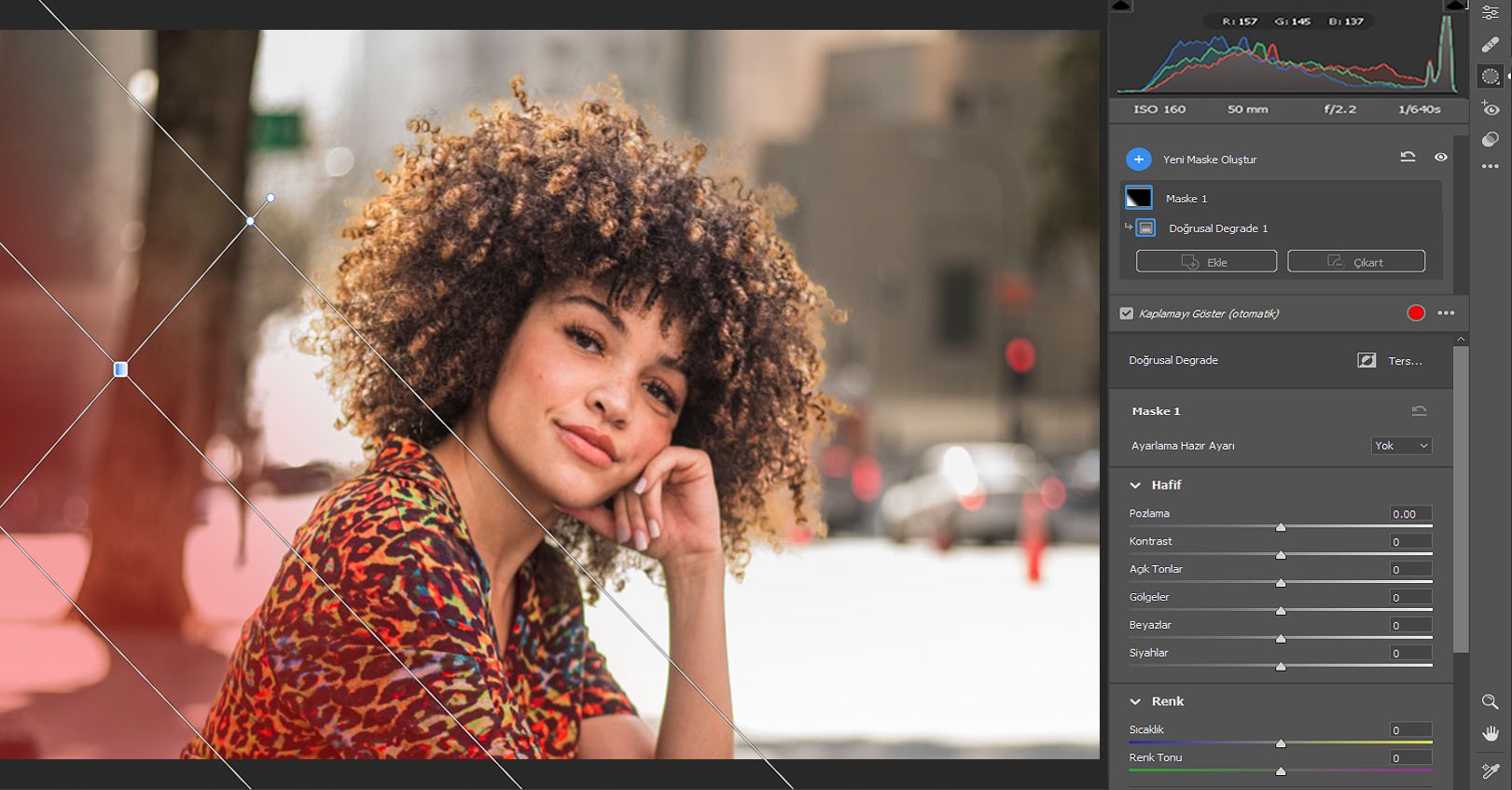 Maskelemede Doğrusal Degrade