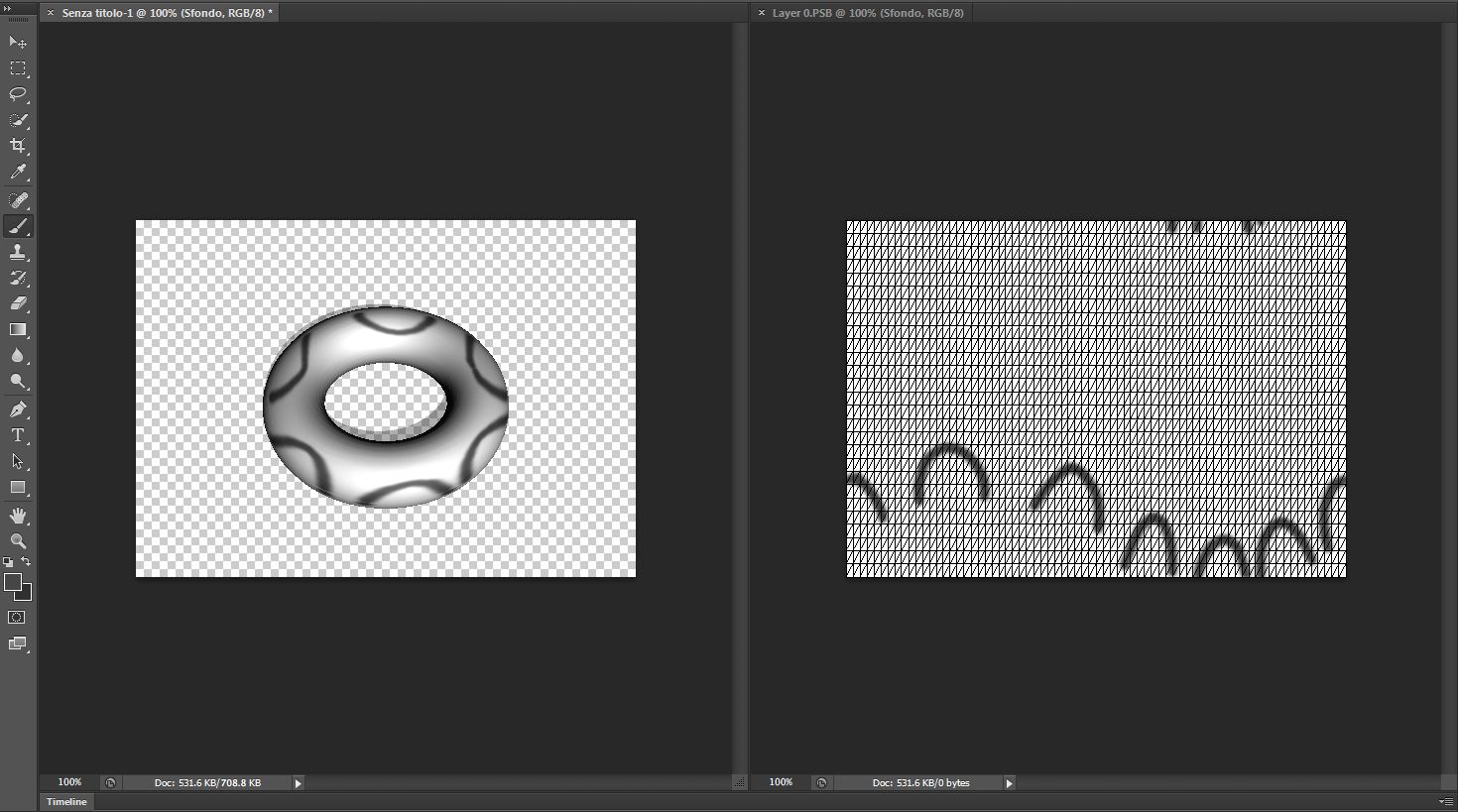 Disegno 3D dinamico in Photoshop