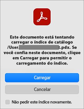 Carregar o arquivo de índice associado