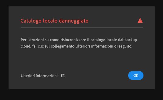 Impossibile spostare alcune foto