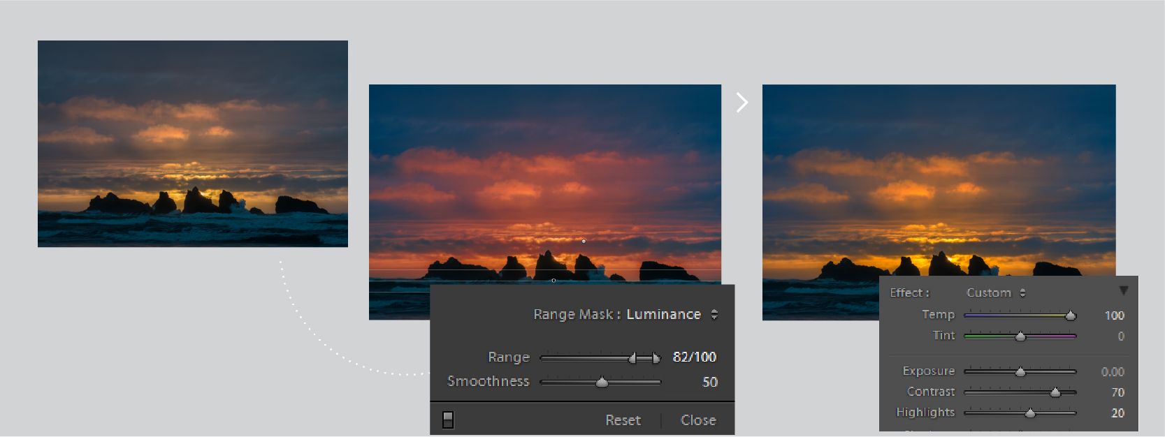 Luminance Range Mask