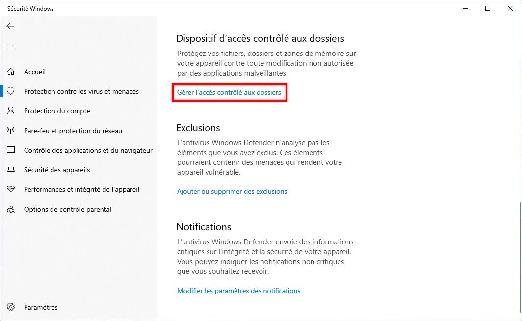 Gérer l’accès contrôlé aux dossiers