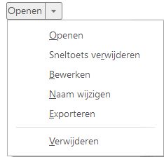 Beheeropties voor aangepast gereedschap