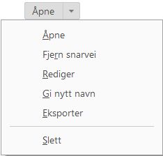 Alternativer for å behandle et tilpasset verktøy