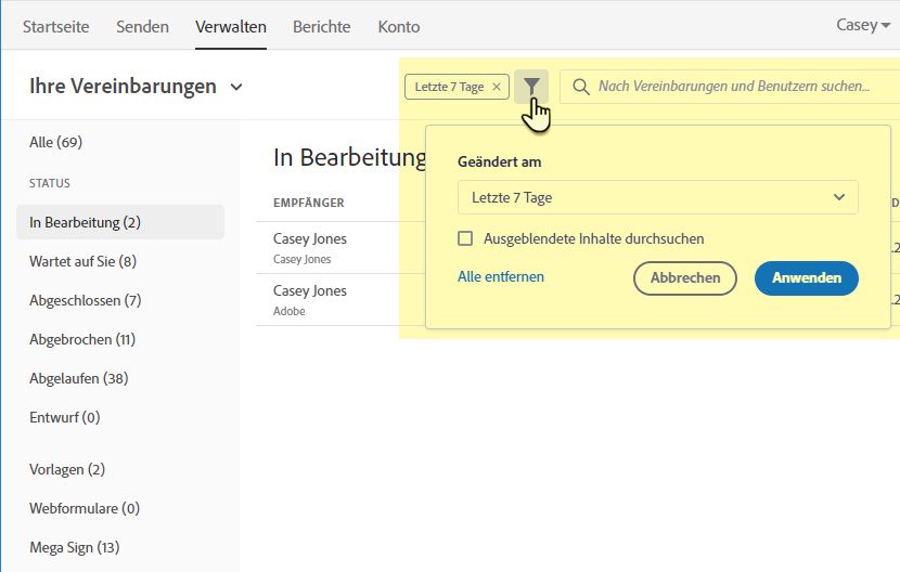 Textsuchfilter