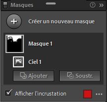 Affiner le masque