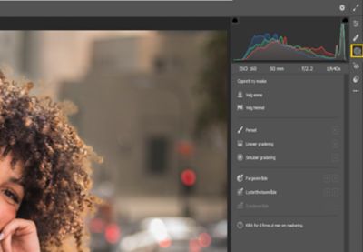 Maskere i Camera Raw