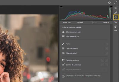 Masquage dans Camera Raw