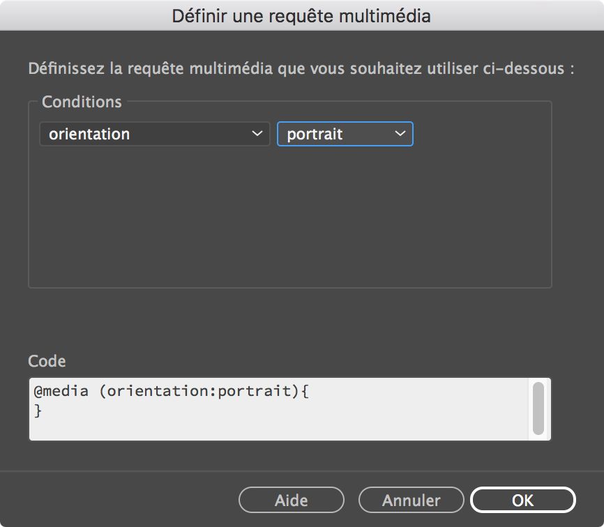 Définition de requêtes multimédias