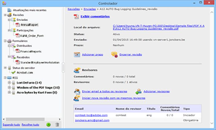 Visão geral do Controlador