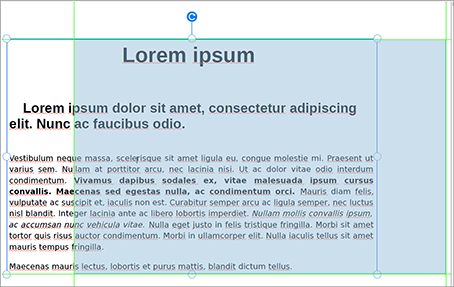 Mover cuadro de texto