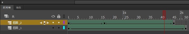 多个间距的缓动预设