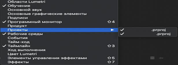 Просмотр нескольких проектов