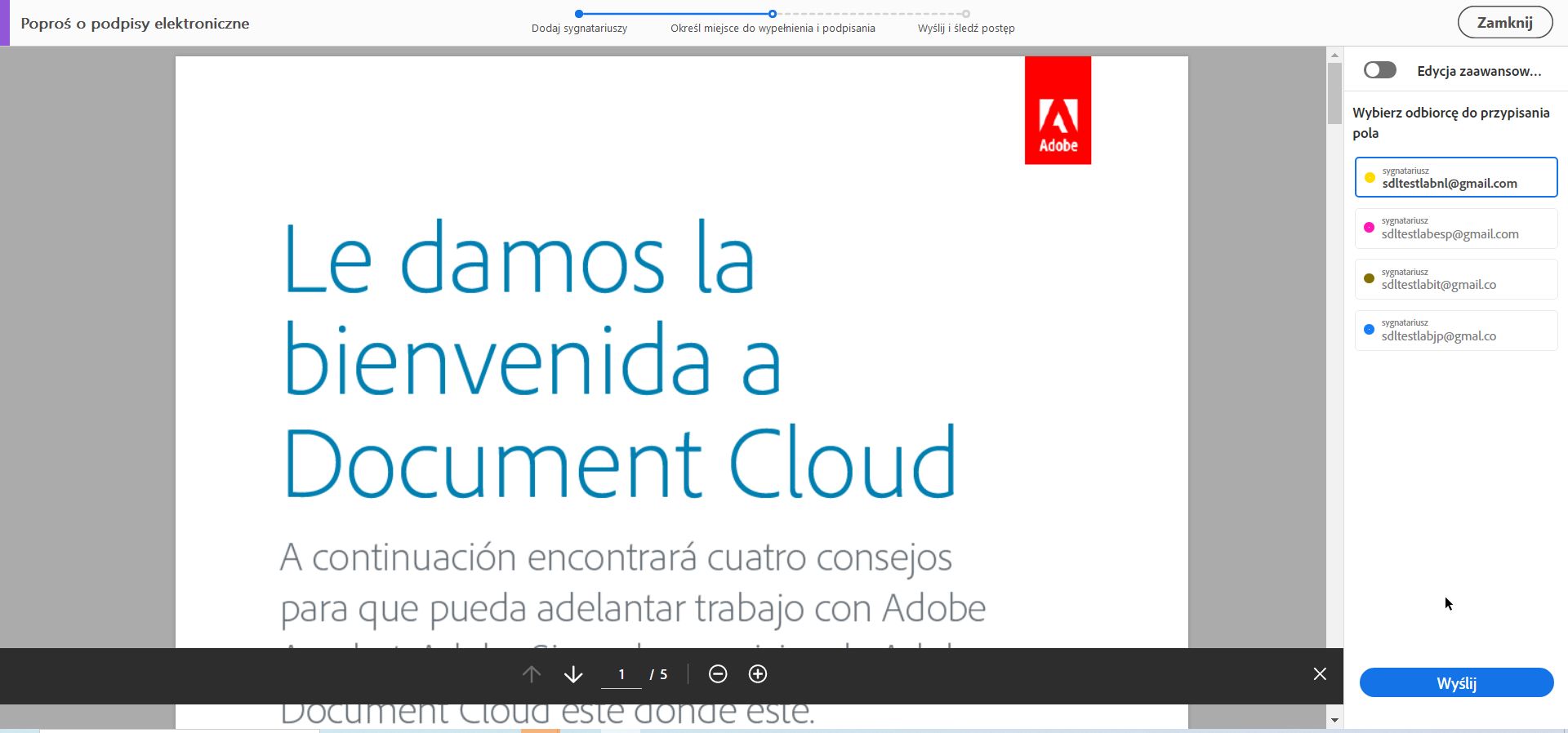 Tryb uproszczony dla wielu sygnatariuszy