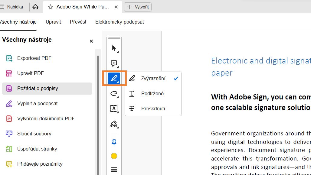 Nástroje pro poznámky