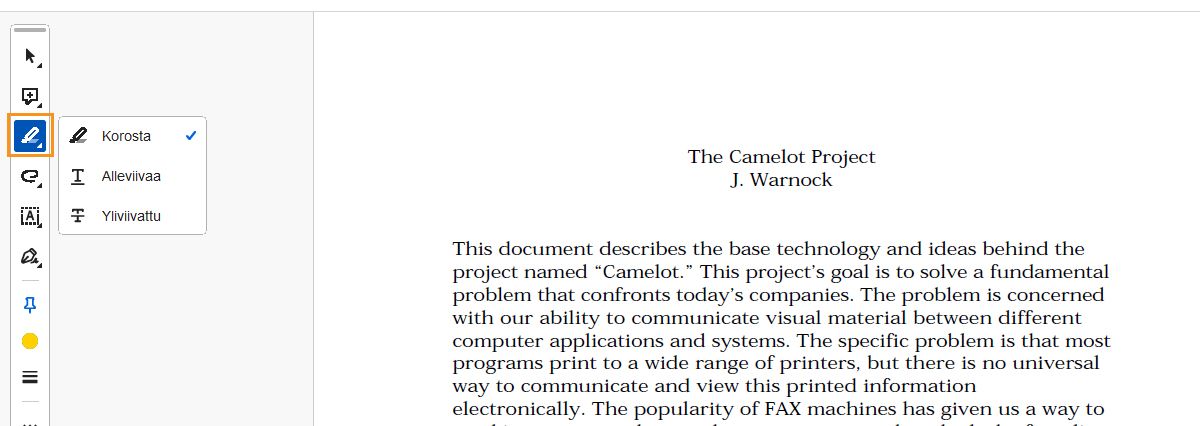 Kommentointityökalut