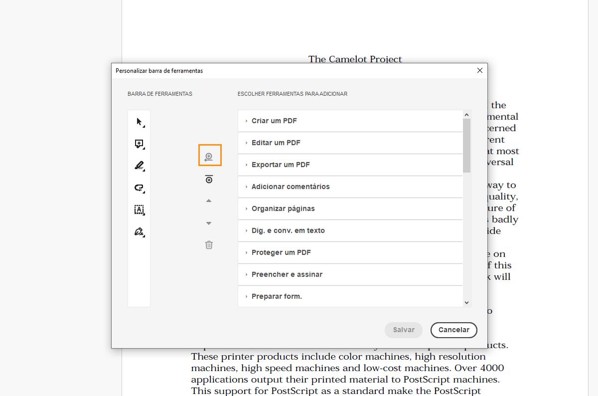 Ferramentas de comentários