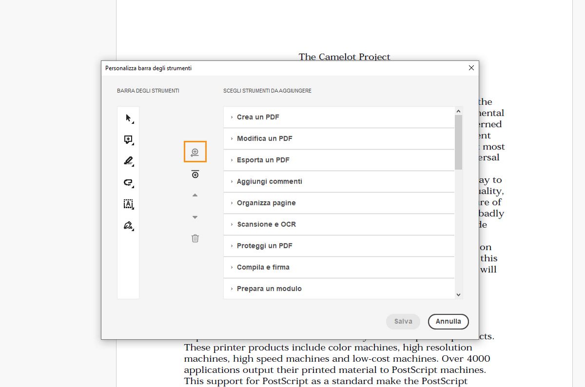 Strumenti per commenti