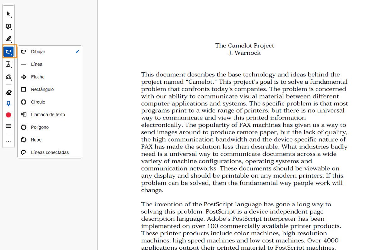 Herramientas de anotación