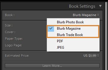 Blurb Magazine and Blurb Trade Book