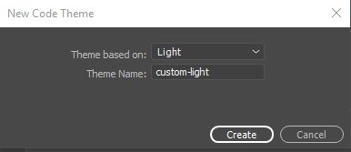 Vytvoření motivu kódu na základě výchozího motivu kódu
