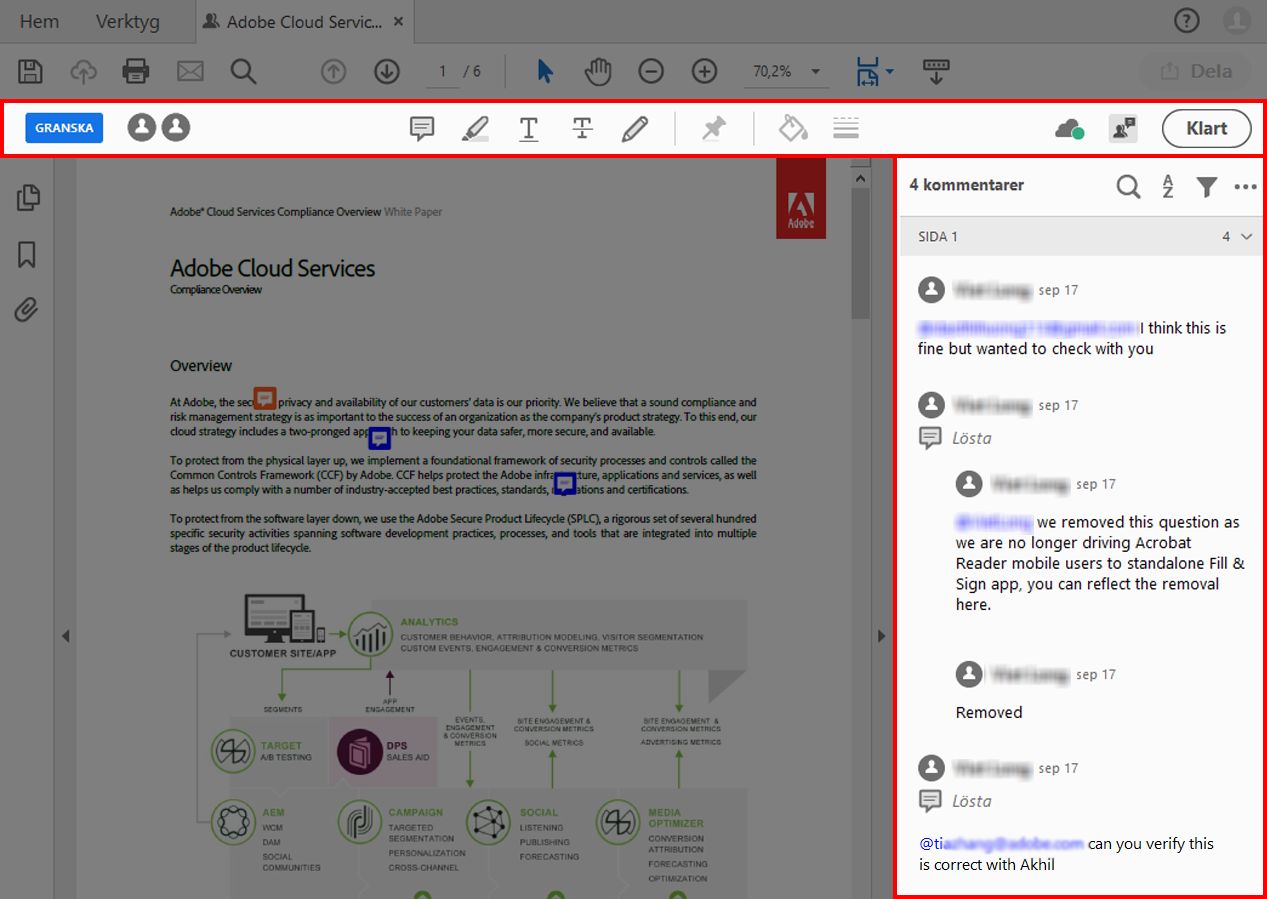 Pågående granskning