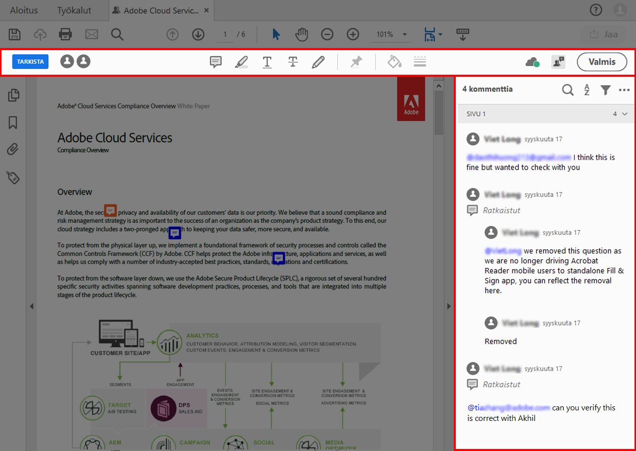 Tarkistus käynnissä