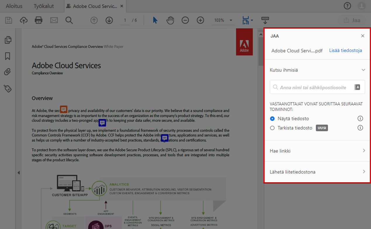 Uusi yhtenäinen jakoelämys