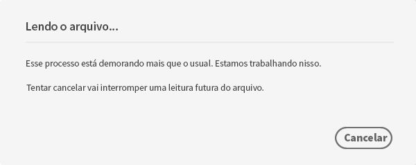 Caixa de diálogo exibida