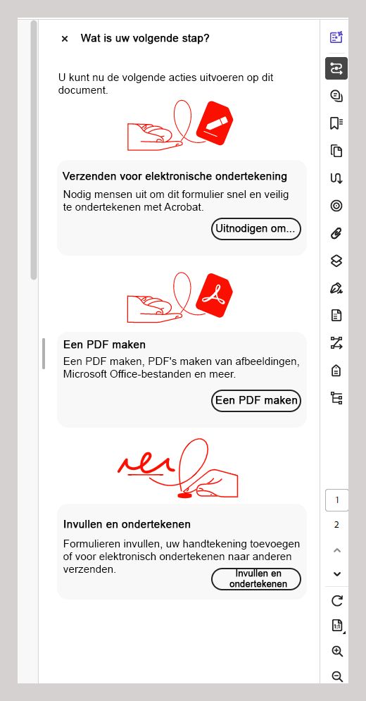 Volgende beste actie