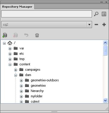 Repositorymanager-Fenster