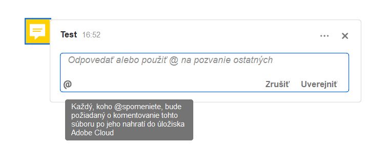 Výzva na nezdieľané súbory alebo lokálne súbory
